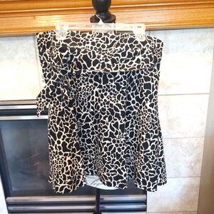 Merona Size 12 Animal Print Skirt with Belt!